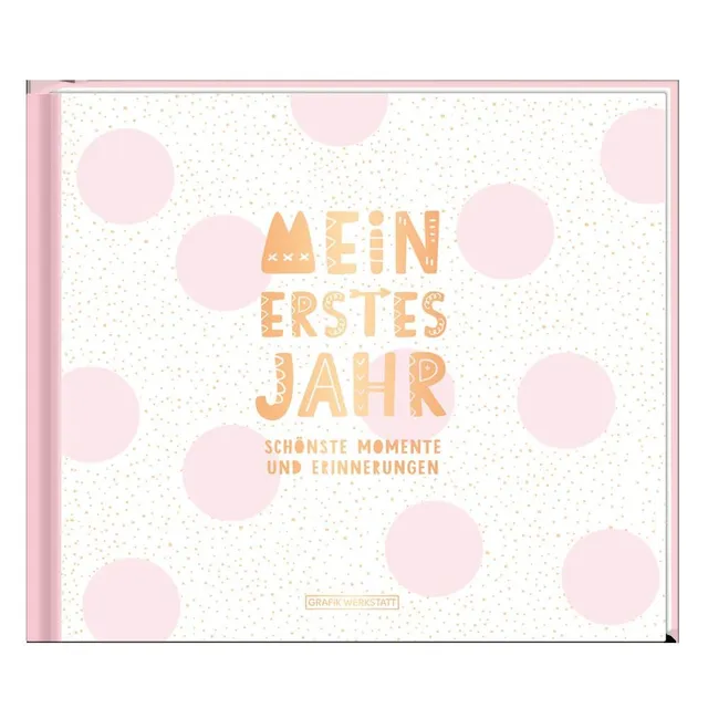 grafik-werkstatt-babyalbum-mein-erstes-jahr-m-dchen image 1