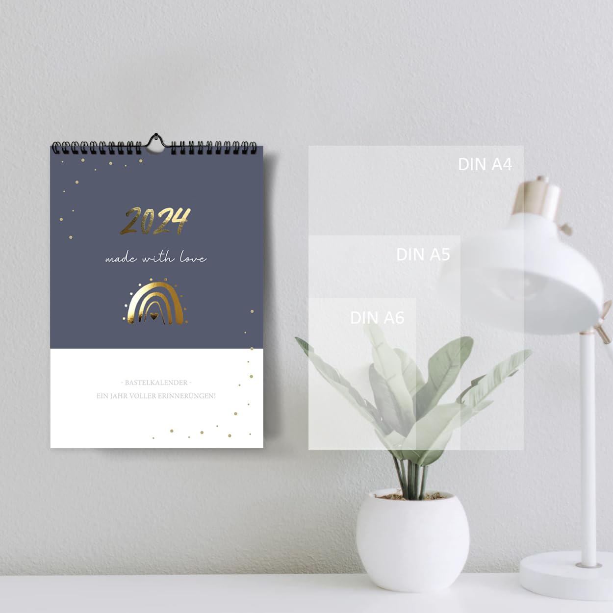 gr-tz-verlag-fotokalender-2024-blattgold-a4-wandkalender-zum-selbstgestalten image 8