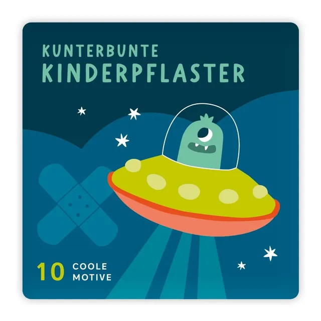 grafik-werkstatt-kinderpflaster-set-10-pflaster-blau image 1
