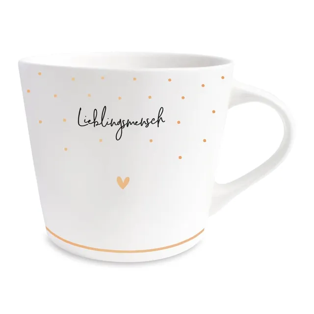 grafik-werkstatt-porzellan-tasse-lieblingsmensch-420-ml-wei-mit-echtgold image 1