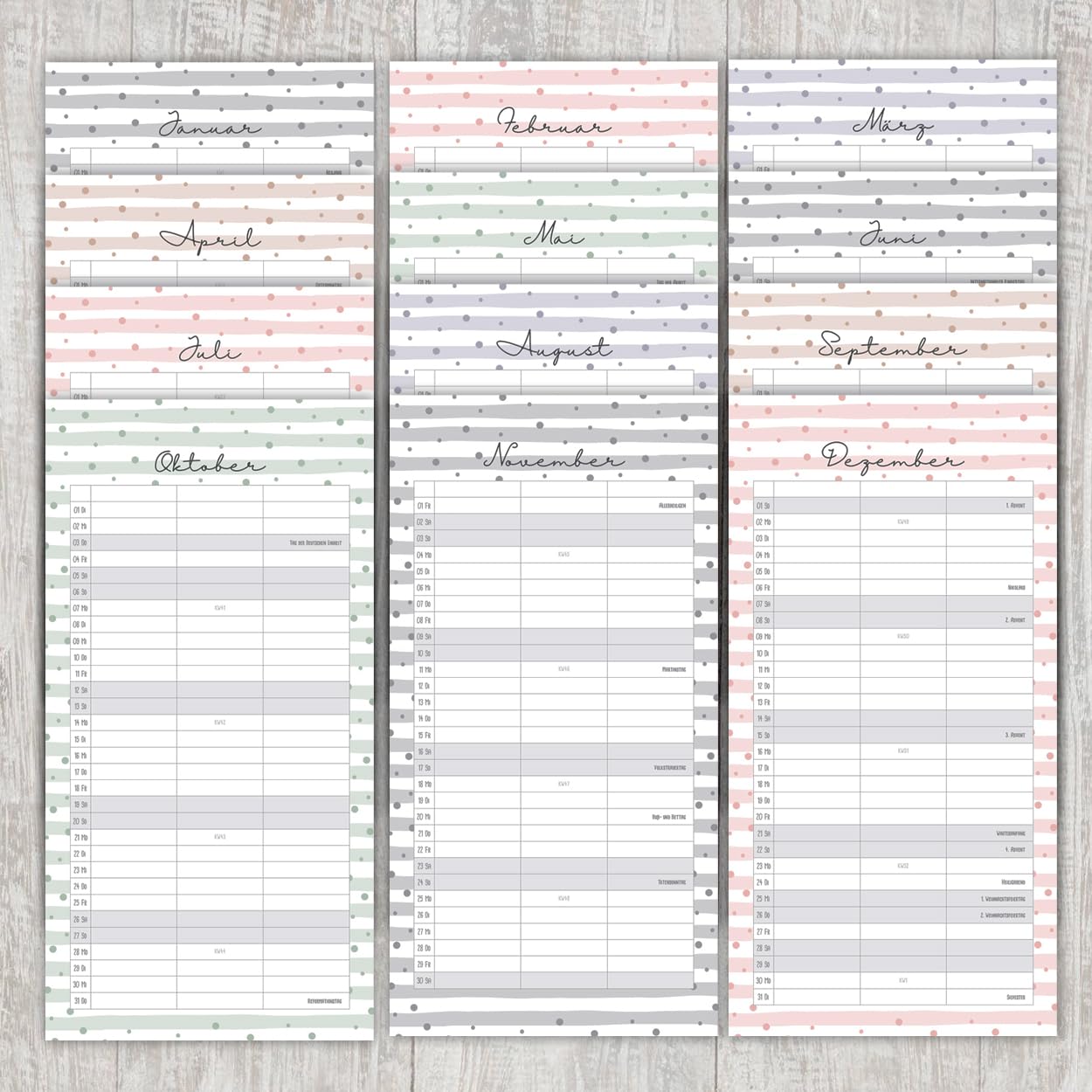 gr-tz-verlag-wandkalender-f-r-zwei-2024-partnerkalender-22-x-43-cm-3-spalten image 7
