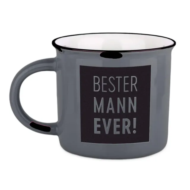 grafik-werkstatt-vintage-becher-keramik-bester-mann-ever-400-ml image 1