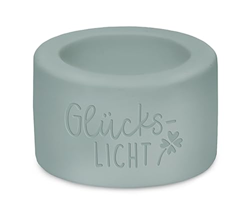 grafik-werkstatt-teelichthalter-gl-ckslicht-blau-keramik image 5