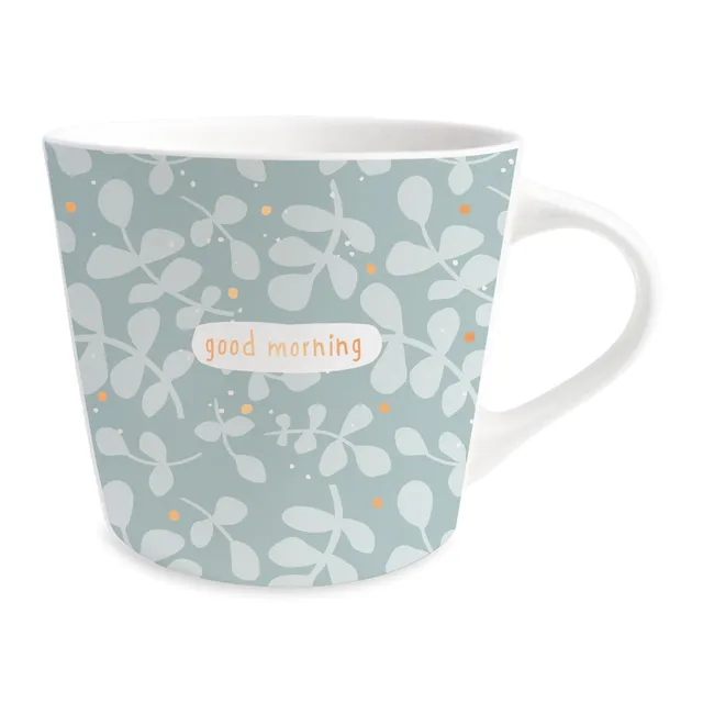 grafik-werkstatt-porzellan-tasse-good-morning-420-ml-echtgold image 1
