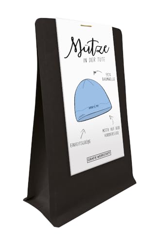 grafik-werkstatt-m-tze-moin-blau-standard-unisex image 3
