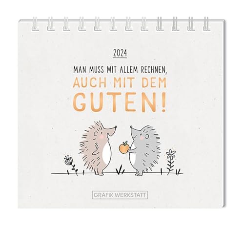 grafik-werkstatt-das-original-mini-kalender-2024-man-muss-mit-allem-rechnen image 2