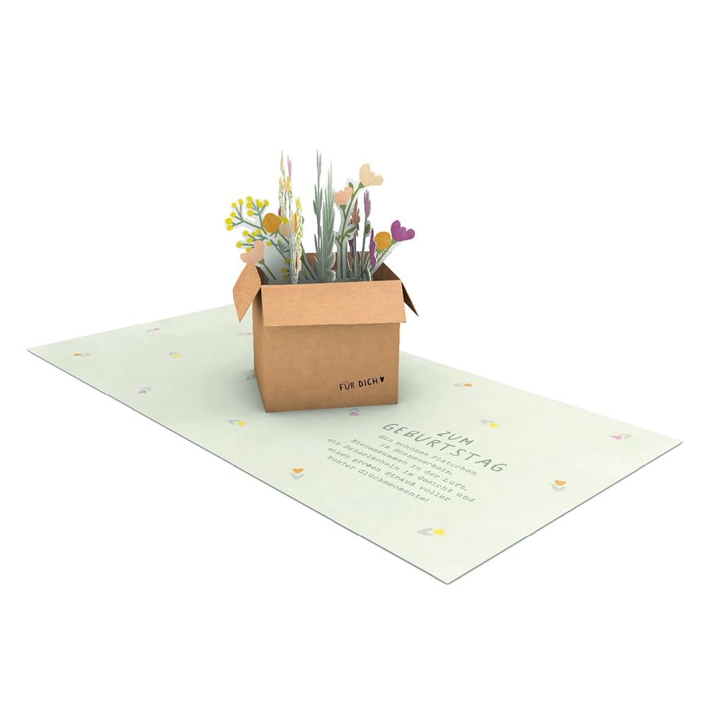 grafik-werkstatt-pretty-pop-up-karte-zum-geburtstag-3d-geburtstagskarte-14-x-14- image 1