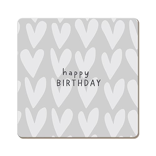 grafik-werkstatt-untersetzer-kork-happy-birthday-bunt-9-5x9-5-cm image 2