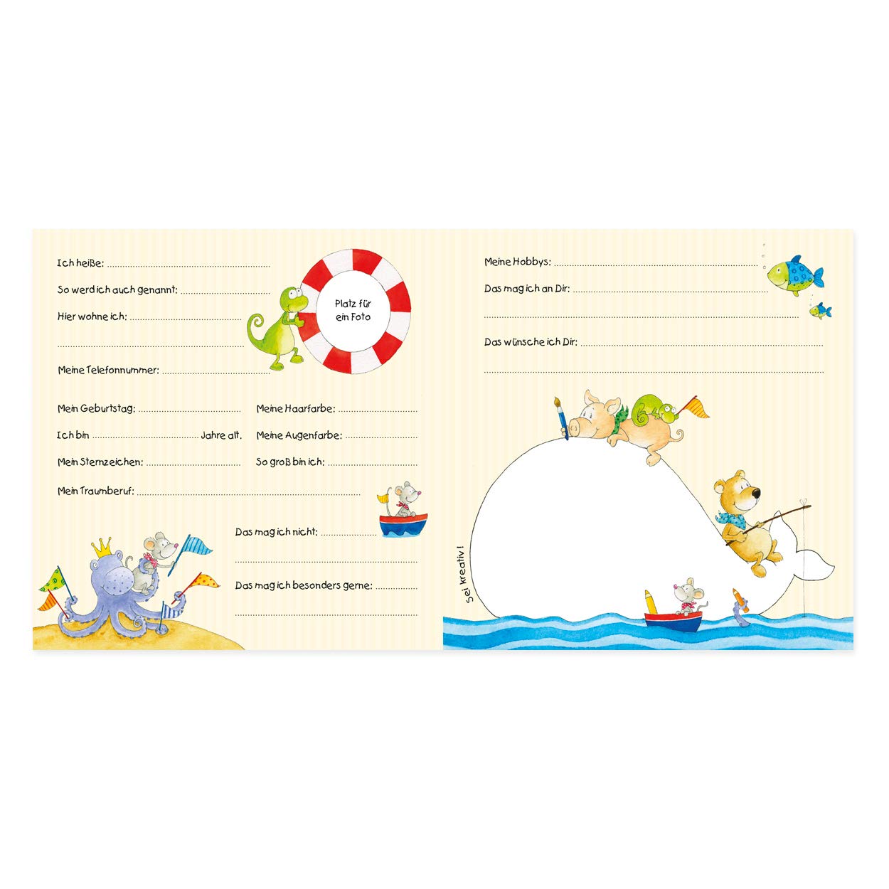 gr-tz-verlag-freundebuch-kindergarten-schule-tiere-96-seiten-17x16-cm image 4