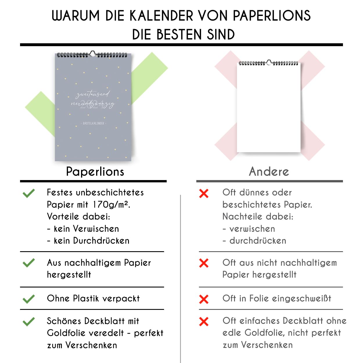 gr-tz-verlag-bastelkalender-2024-wandkalender-din-a4-mit-goldfolie image 2