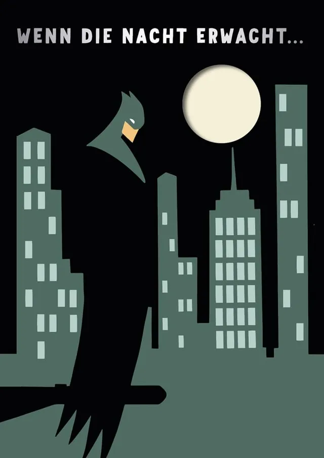 grafik-werkstatt-musikkarte-geburtstag-wenn-die-nacht-erwacht-batman-theme-mit-s image 1