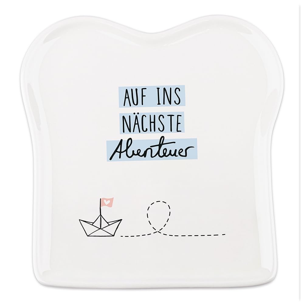 grafik-werkstatt-toast-teller-guten-morg-hn-porzellan-15-5-x-14-5-cm-gelb-wei image 3