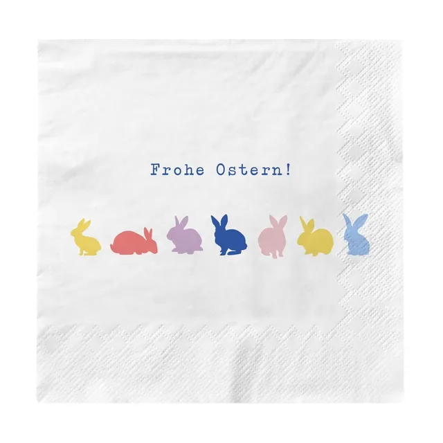 grafik-werkstatt-papier-servietten-ostermotiv-frohe-ostern-16-5-x-16-5-cm-20-st- image 1