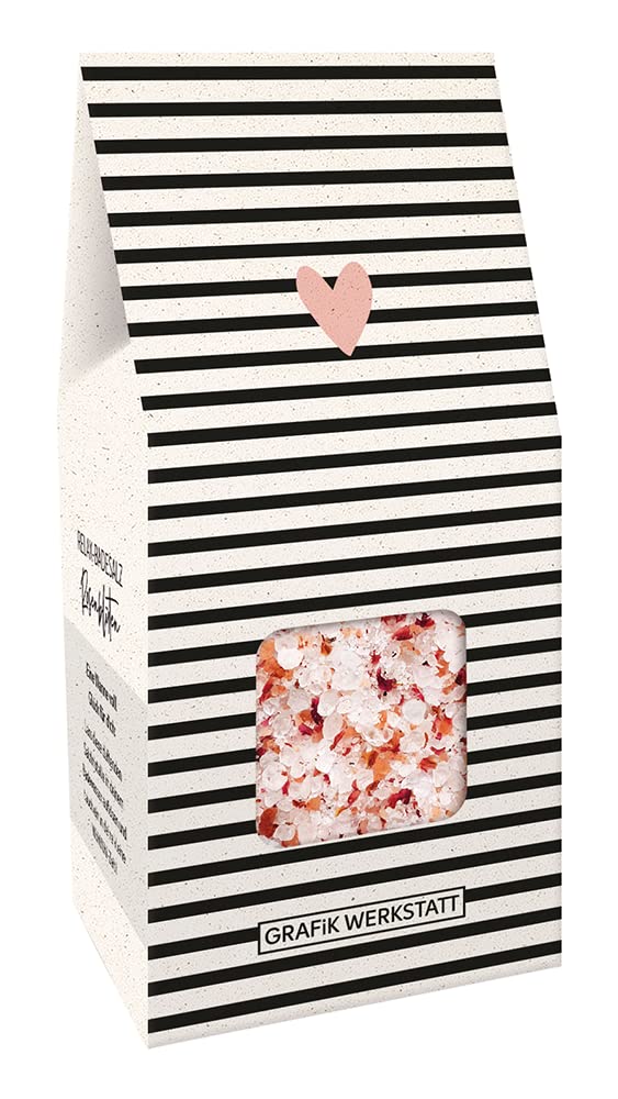 grafik-werkstatt-badesalz-herz-200g-rosenduft-vegan image 1
