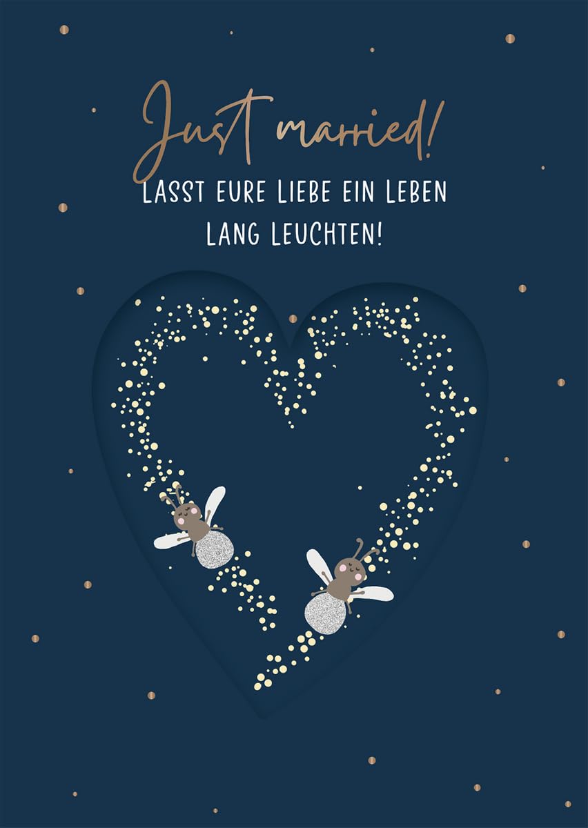grafik-werkstatt-musikkarte-just-married-coversong-higher-love-22-2x15-7-cm image 1