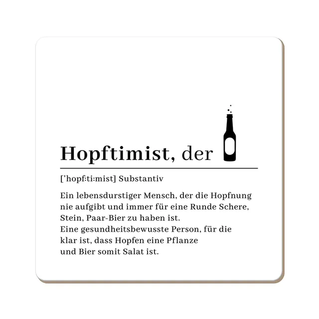 grafik-werkstatt-untersetzer-kork-hopftimist-bunt-9-5-x-9-5-cm image 1