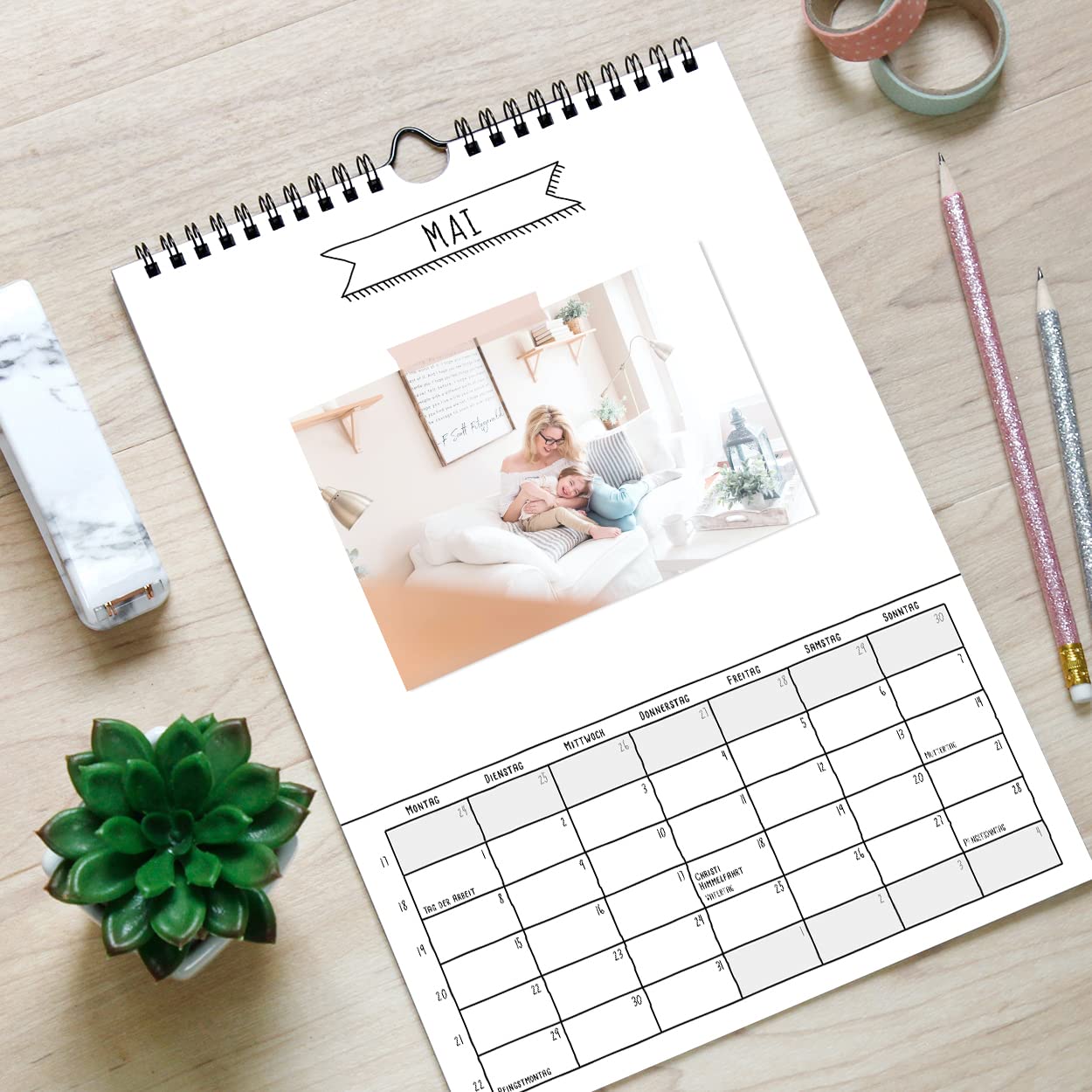 gr-tz-verlag-bastelkalender-din-a4-2023-zum-selbstgestalten-wandkalender image 4