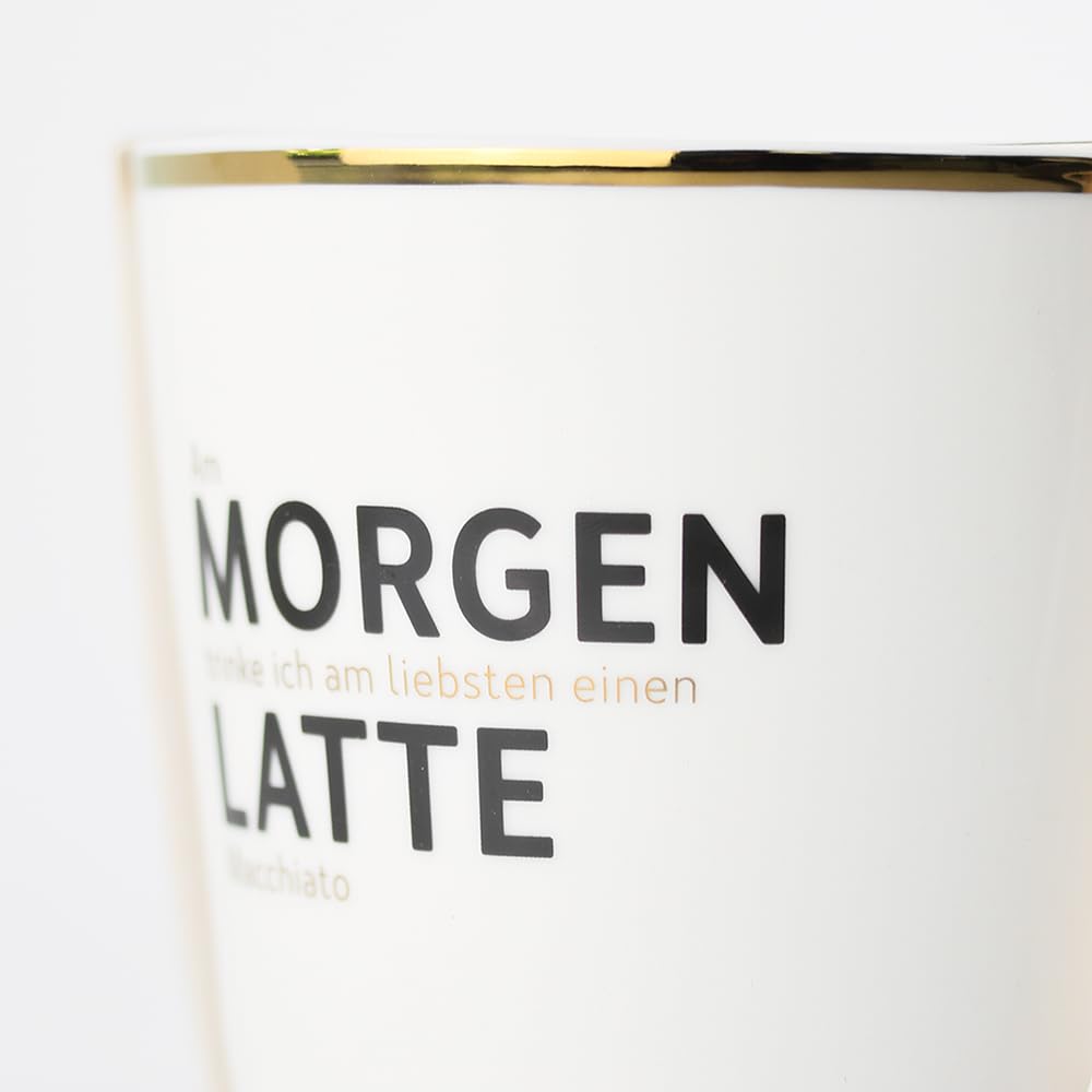grafik-werkstatt-schreibkram-manufaktur-tasse-am-morgen-porzellan-420-ml-echtgol image 2