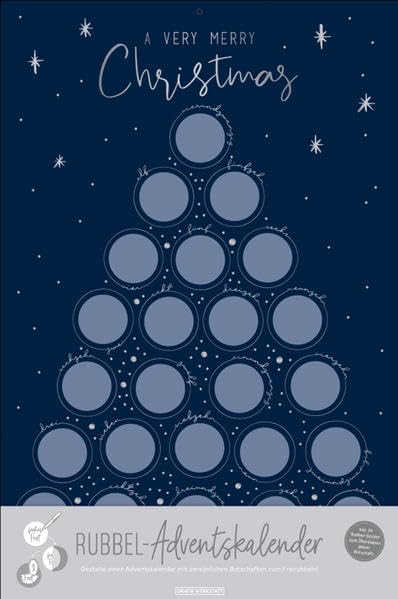 grafik-werkstatt-rubbel-adventskalender-a-very-merry-christmas-diy-adventskalend image 1