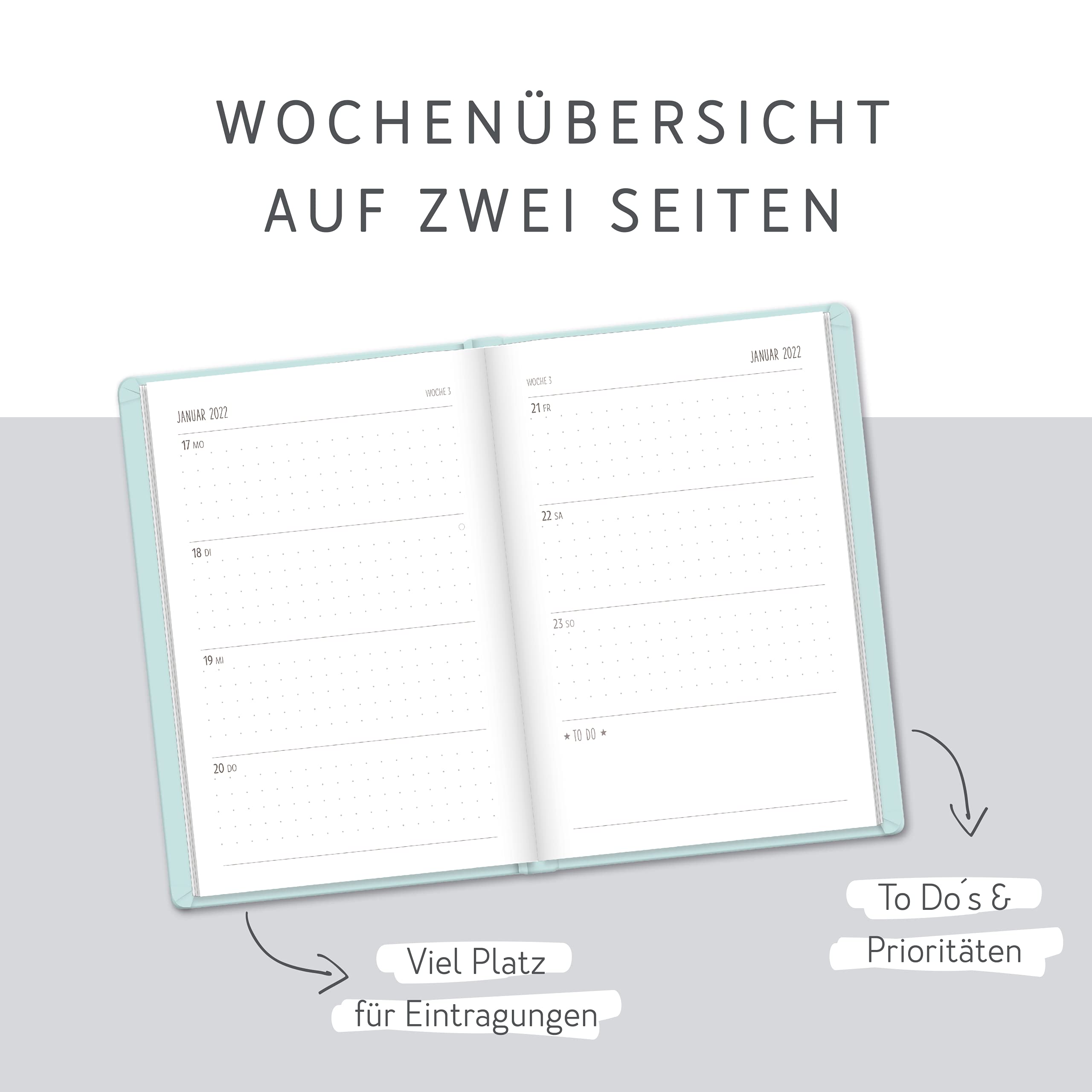 grafik-werkstatt-terminplaner-lederlook-a6-mint-2021 image 6