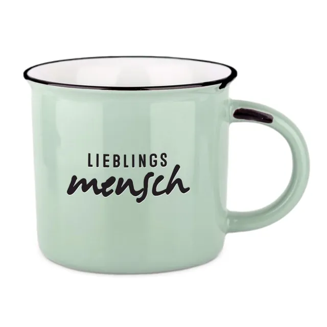 grafik-werkstatt-kaffeetasse-vintage-lieblingsmensch-keramik-400-ml image 1