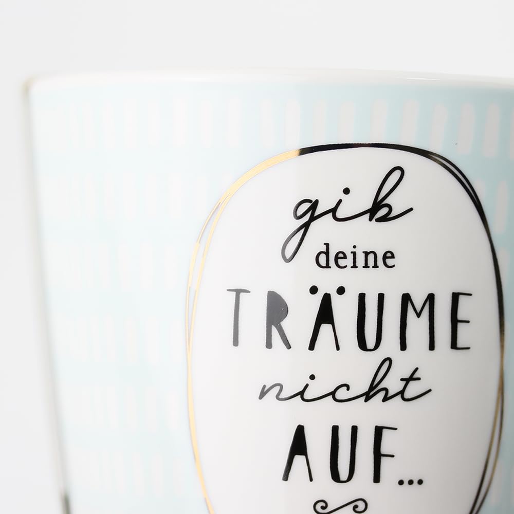 grafik-werkstatt-schreibkram-manufaktur-tasse-tr-ume-porzellan-420-ml-echtgold image 2