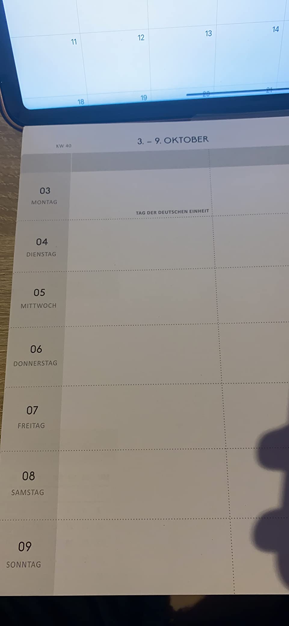 Praktischer Langzeitplaner