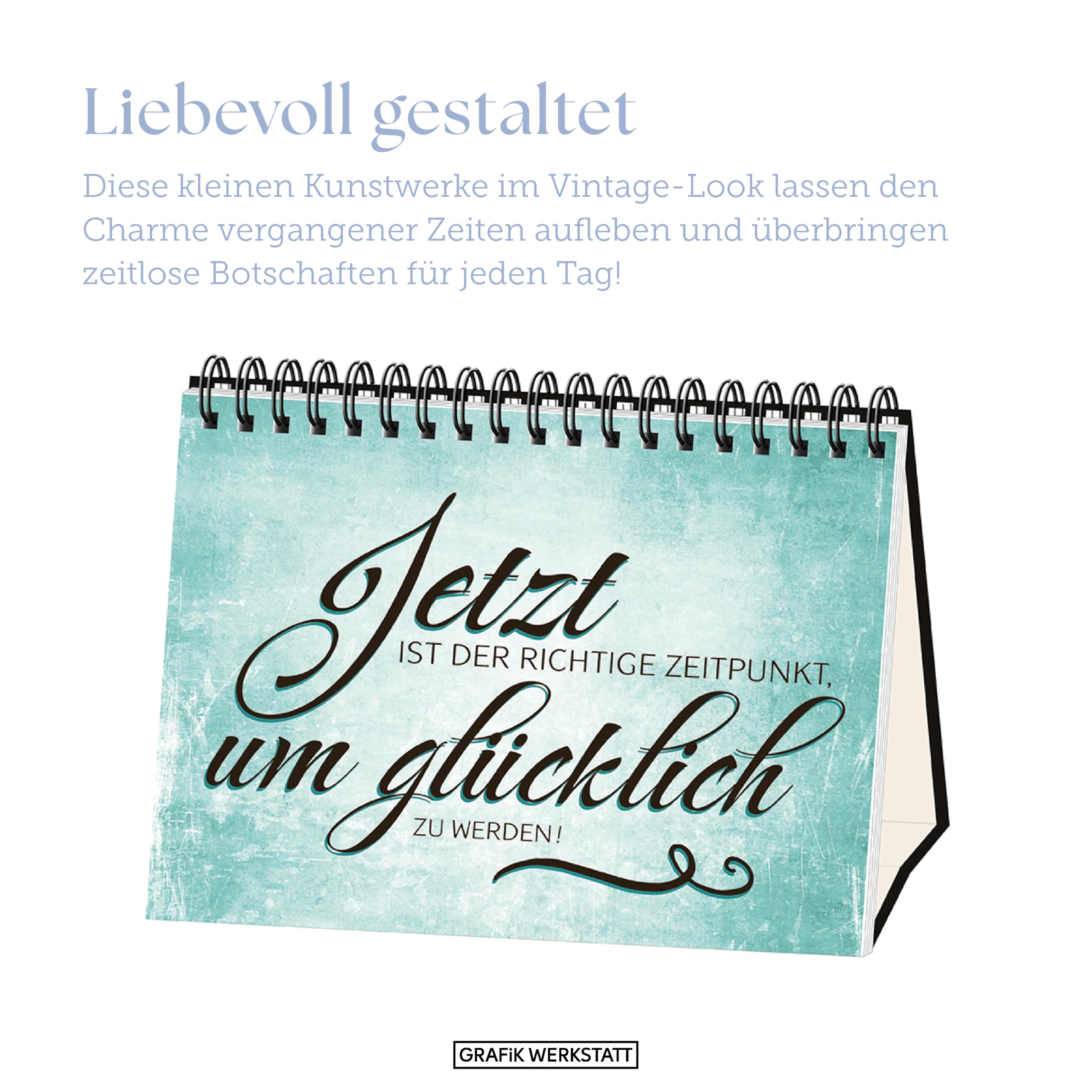 grafik-werkstatt-nett-kann-ich-auch-bringt-aber-nix-spiralbuch-vintageart image 6