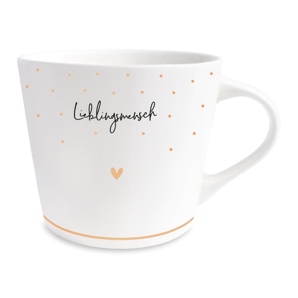 grafik-werkstatt-porzellan-tasse-lieblingsmensch-420-ml-wei-mit-echtgold image 1
