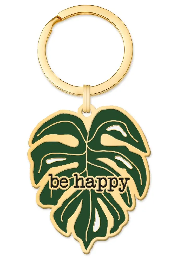 grafik-werkstatt-schl-sselanh-nger-be-happy image 1