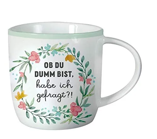grafik-werkstatt-porzellan-tasse-blumenkranz-300-ml-wei image 1