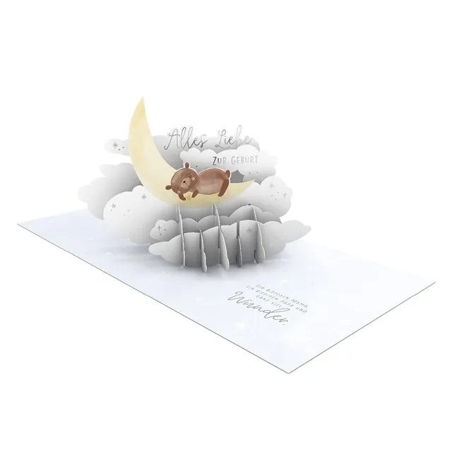 grafik-werkstatt-pretty-pop-up-karte-alles-liebe-zur-geburt-14x14-cm image 1