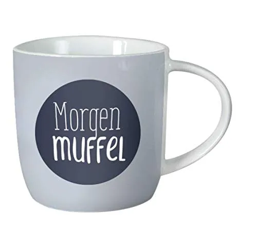 grafik-werkstatt-kaffeetasse-morgenmuffel-300-ml-porzellan image 1