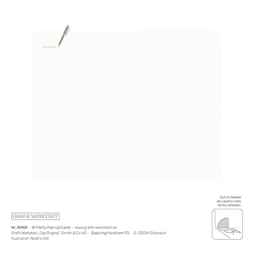 grafik-werkstatt-pretty-pop-up-karte-zur-hochzeit-die-besten-w-nsche-3d-karte-14 image 8