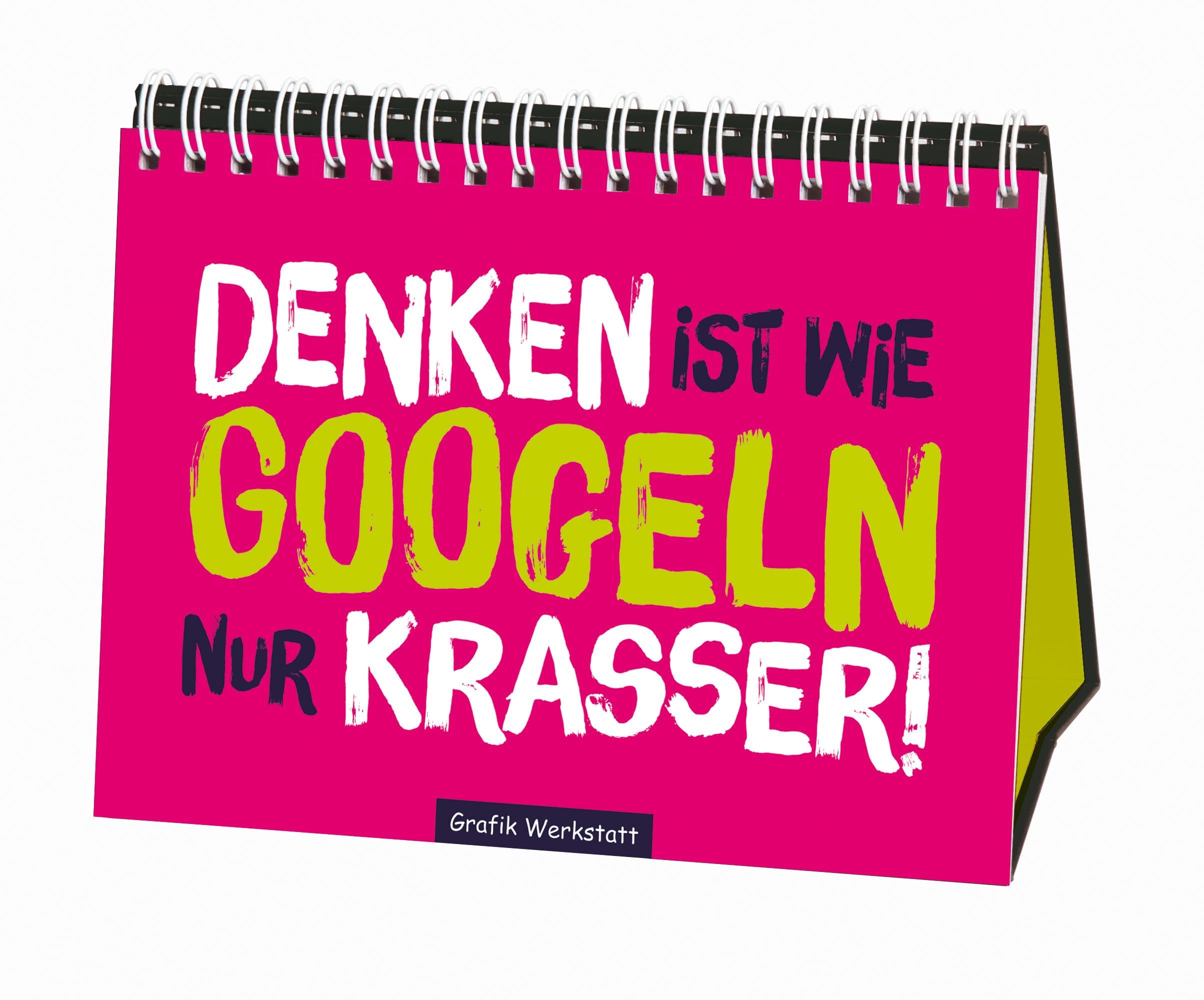 grafik-werkstatt-denken-ist-wie-googlen-nur-krasser-spiralbuch-gef-llt-mir image 1