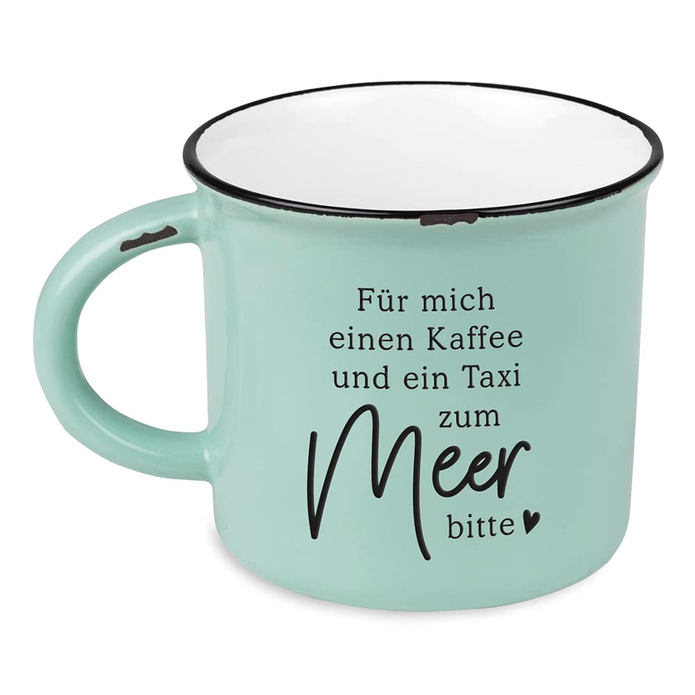 grafik-werkstatt-kaffeetasse-vintage-taxi-zum-meer-t-rkis-keramikbecher-400-ml image 1