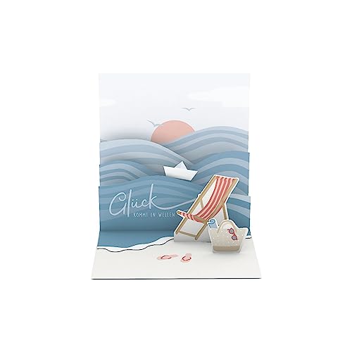 grafik-werkstatt-pretty-pop-up-karte-3d-gl-ck-kommt-in-wellen-14x14-cm image 5
