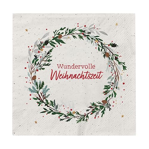 grafik-werkstatt-servietten-wundervolle-weihnachtszeit-20-st-ck-rot image 2