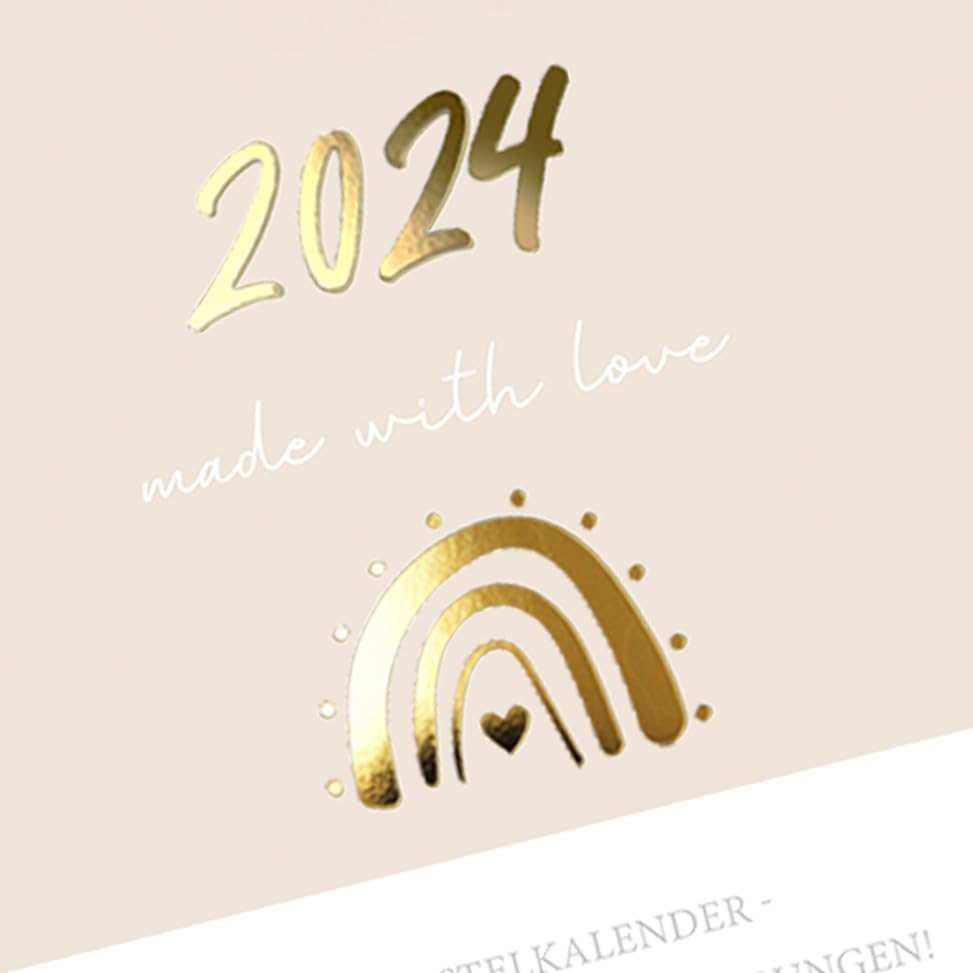 gr-tz-verlag-kalender-zum-selbstgestalten-blattgold-2024-querformat-a4-beige-gol image 8