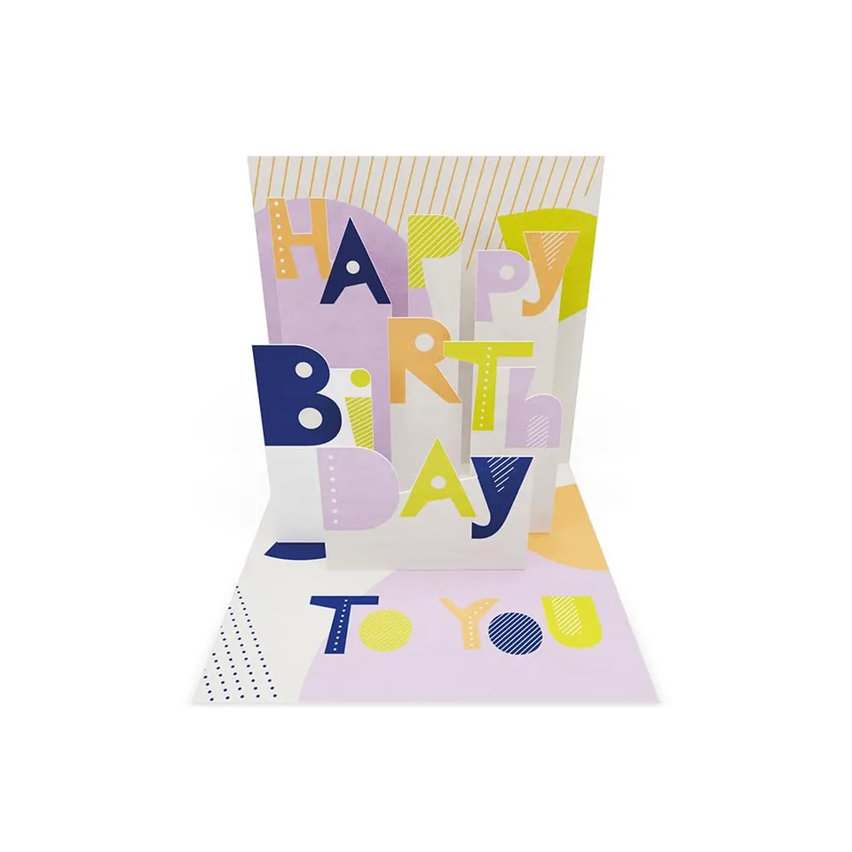 grafik-werkstatt-pretty-pop-up-karte-happy-birthday-to-you-14-x-14-cm image 1