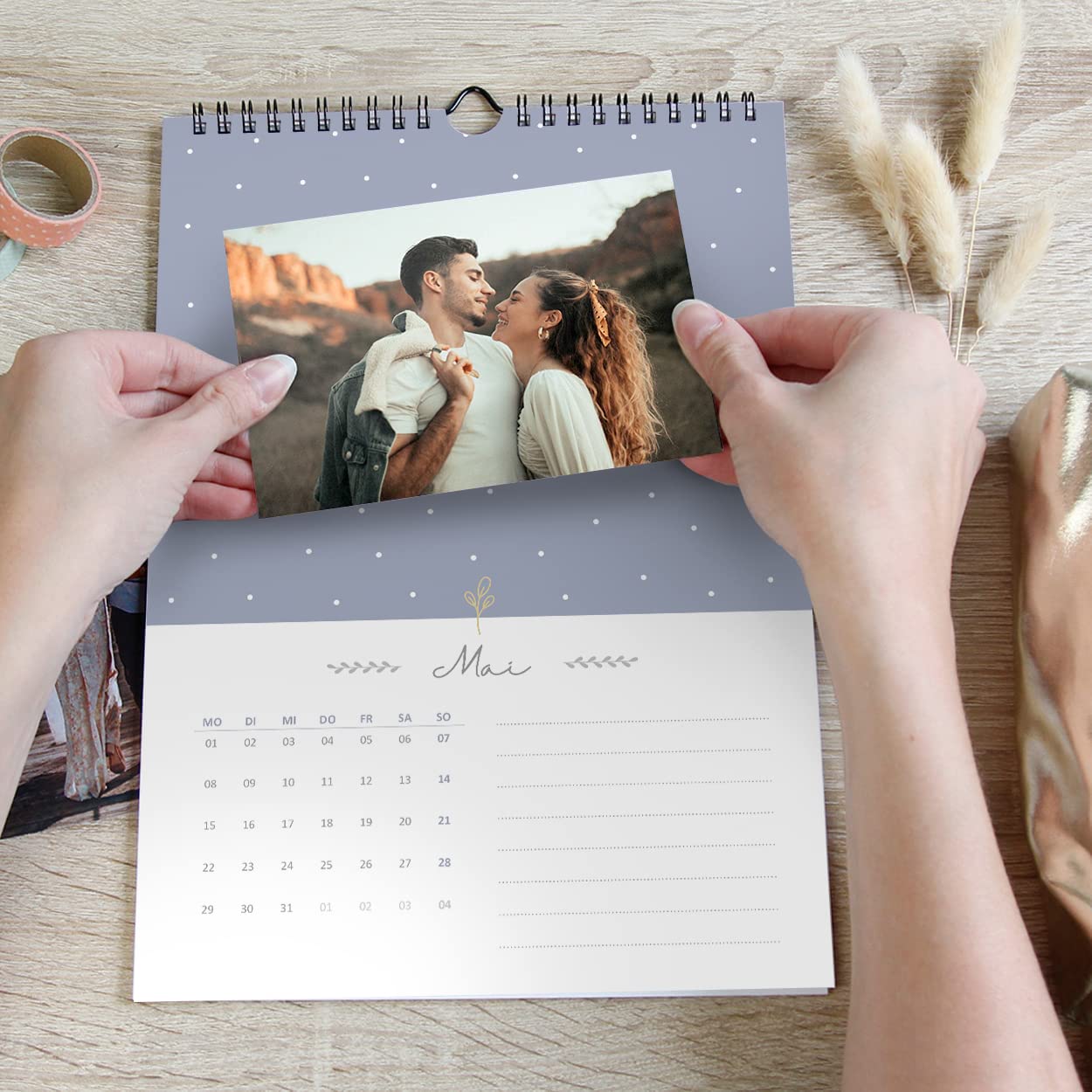gr-tz-verlag-fotokalender-blattgold-a4-wandkalender-zum-selbstgestalten image 3