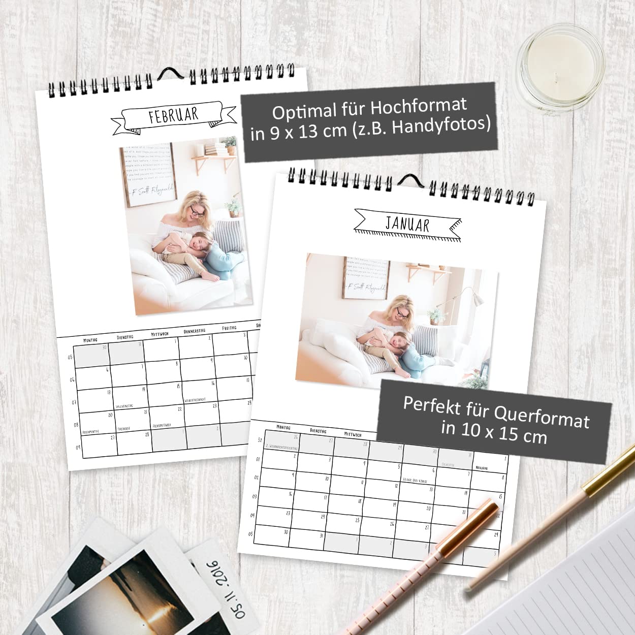 gr-tz-verlag-bastelkalender-din-a4-2023-zum-selbstgestalten-wandkalender image 5