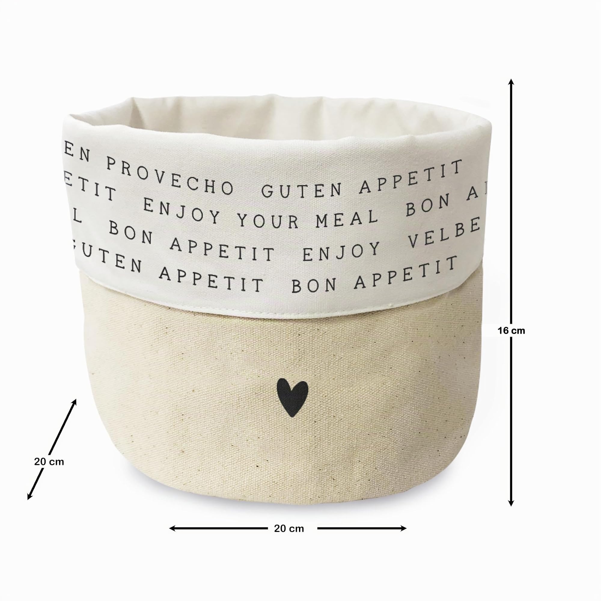 grafik-werkstatt-stoffk-rbchen-enjoy-your-meal-20-cm-baumwolle-brotkorb image 2
