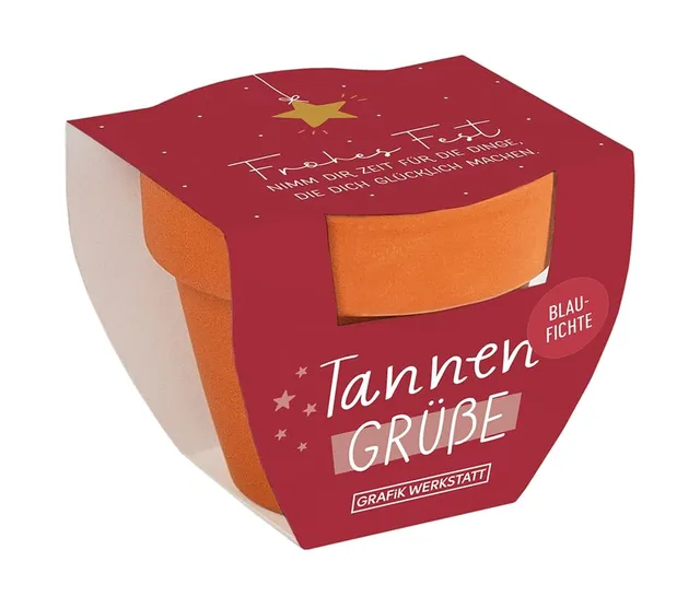 grafik-werkstatt-tannengr-e-blaufichte-mini-terrakotta-t-pfchen-mit-samen-frohes image 1