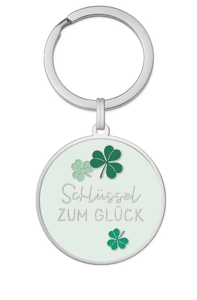 grafik-werkstatt-schl-sselanh-nger-schl-ssel-zum-gl-ck-gl-cksbringer-anh-nger image 1