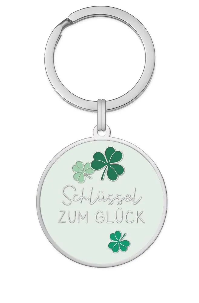 grafik-werkstatt-schl-sselanh-nger-schl-ssel-zum-gl-ck-gl-cksbringer-anh-nger image 1