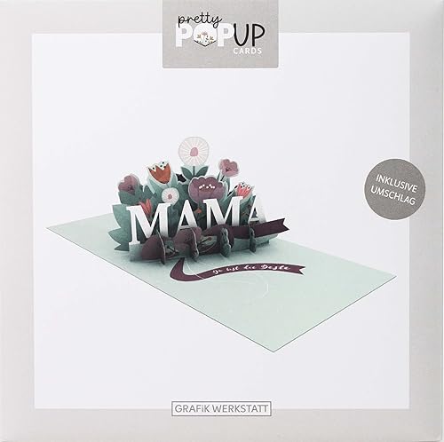 grafik-werkstatt-pretty-pop-up-karte-mama-du-bist-die-beste-14x14-cm image 6
