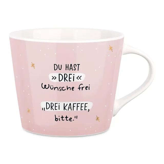 grafik-werkstatt-schreibkram-manufaktur-tasse-drei-w-nsche-420-ml-echtgold image 1