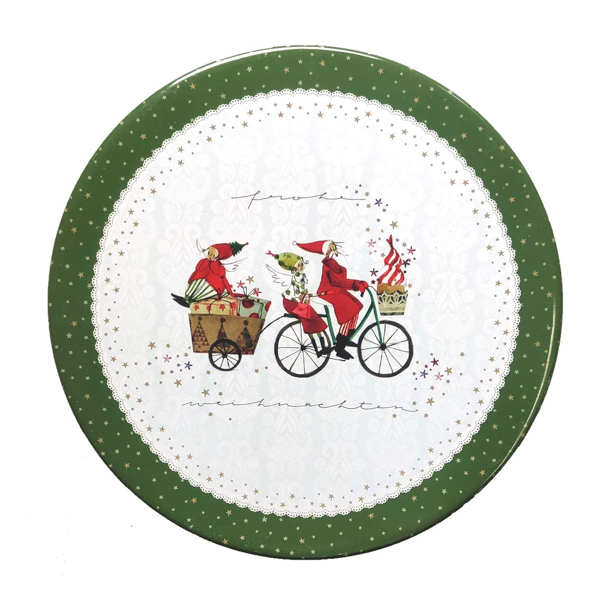 gr-tz-verlag-pl-tzchendose-weihnachtsfahrrad-runde-keksdose-aus-blech-rot-gr-n-2 image 4