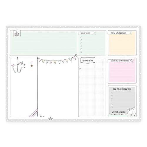 gr-tz-verlag-schreibtischunterlage-einhorn-katz-und-tinte-din-a2-30-blatt image 7